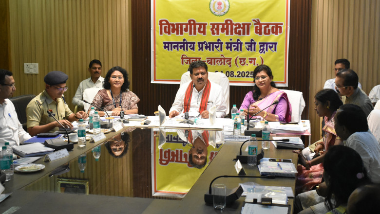 उपमुख्यमंत्री एवं प्रभारी मंत्री श्री विजय शर्मा ने समीक्षा बैठक लेकर जिले में शासकीय योजनाओं के क्रियान्वयन की स्थिति की समीक्षा...