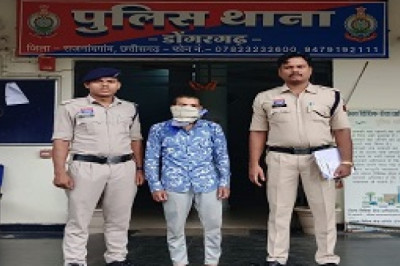 अवैध शराब पर डोंगरगढ़ पुलिस की कार्यवाही, महाराष्ट्र राज्य निर्मित शराब के साथ एक व्यक्ति गिरफ्तार ...