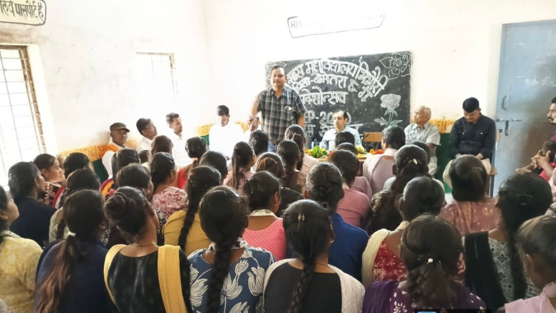 नवीन शासकीय महाविद्यालय भिंभौरी में दीक्षारंभ कार्यक्रम सम्पन्न...