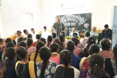 नवीन शासकीय महाविद्यालय भिंभौरी में दीक्षारंभ कार्यक्रम सम्पन्न...