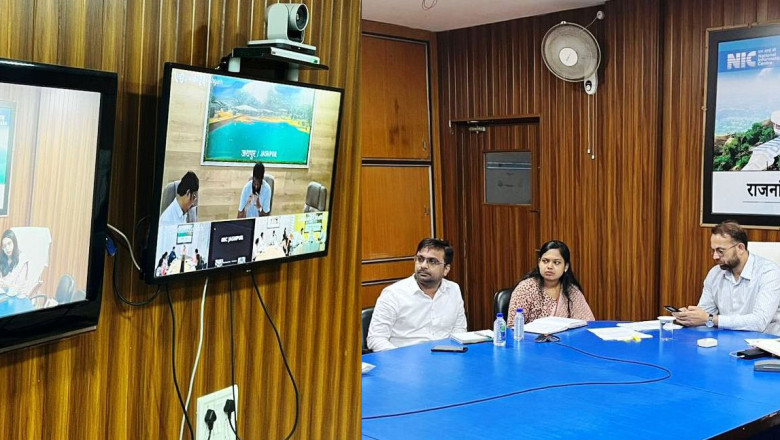 आदिम जाति कल्याण विभाग के प्रमुख सचिव सोनमणि बोरा ने आदि कर्मयोगी अभियान की तैयारियों की समीक्षा की...