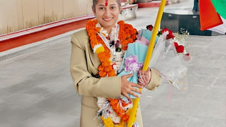 नगर की अंकिता वर्मा बनी ड्यू बॉल साउथ एशियन चैंपियन.....!