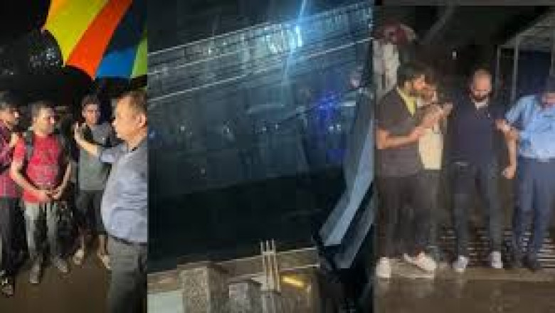 बेबीलोन टावर में 7 मंजिला इमारत में भड़की आग...