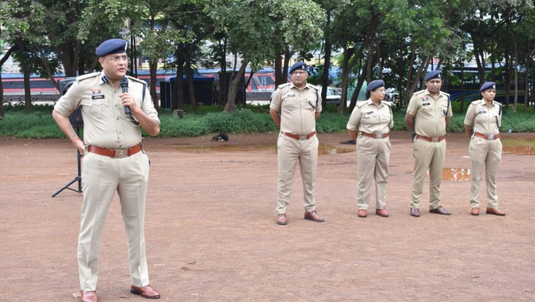 दुर्ग पुलिस का ईद मिलादुन्नबी पर्व के अवसर पर लगाई सुरक्षा व्यवस्था...