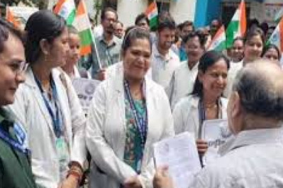 राष्ट्रीय स्वास्थ्य मिशन की हड़ताल खत्म : मंत्री जायसवाल ने 4 मांगें मान लीं, 3 मांगों पर बनी समिति…