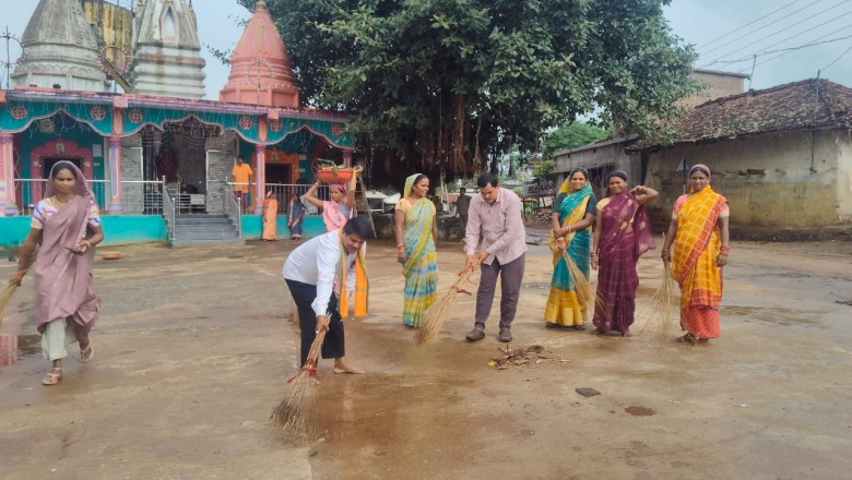 ग्राम' पंचायत कुलीकसा में स्वच्छता अभीयान संपन्न...