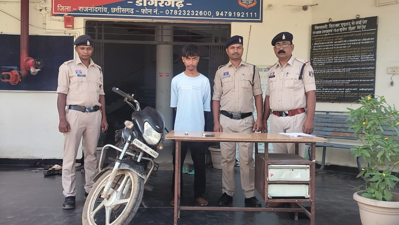 मोटर सायकल लेकर भागने वाले चोर एफआईआर बाद 07 घण्टे के भीतर पुलिस के गिरफ्त में...