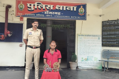 प्रज्ञागिरी पास स्थित फार्म हाउस से मुर्ति चोरी करने वाले आरोपी को पकड़ने में डोंगरगढ़ पुलिस को मिली सफलता...