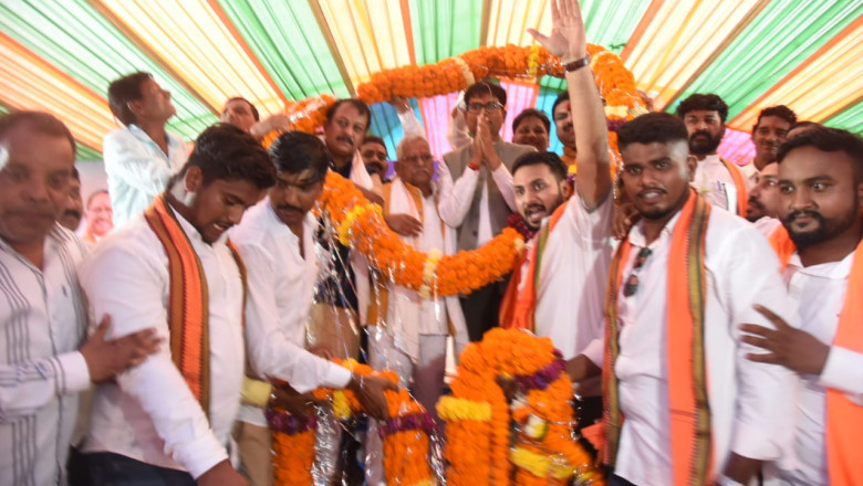 वित्त मंत्री चौधरी ने अहिवारा में नवीन उप पंजीयक कार्यालय का किया शुभारंभ...