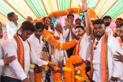 वित्त मंत्री चौधरी ने अहिवारा में नवीन उप पंजीयक कार्यालय का किया शुभारंभ...