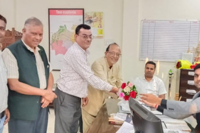 श्रीशिवनाथ क्षेत्रीय विकास समिति ने नए कलेक्टर का किया स्वागत...