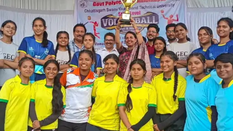 BIT और शासकीय पॉलिटेक्निक विजेता, राज्यभर से राज्यभर से 22 पुरुष-9 महिला टीमों ने लिया था हिस्सा
