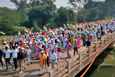 प्रथम उप प्रधानमंत्री स्व. पटेल के 150वीं जयंती के अवसर पर बालोद जिले में आज किया गया विशाल यूनिटी मार्च का आयोजन...
