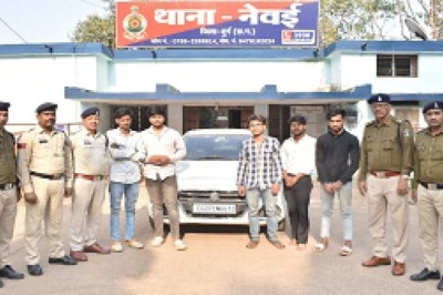 थाना नेवई पुलिस की कार्यवाही : बीएनएस एवं मोटर व्हीकल एक्ट के तहत की गई कार्यवाही...