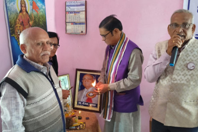 दुर्ग भारतीय राज्य पेंशनर्स महासंघ ने  मनाया गरिमामय पेंशनर्स दिवस...