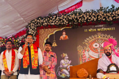 भिलाई विधायक देवेंद्र यादव का राजनांदगांव दौरा....