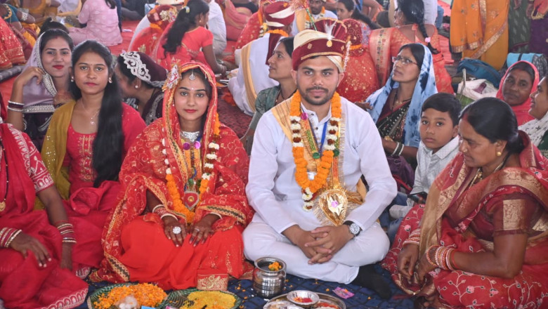 मुख्यमंत्री कन्या विवाह योजना के तहत 283 जोड़े बंधे विवाह के बंधन में