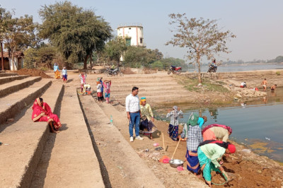 नंदई में विधायक निधि से बनेगा सामुदायिक भवन, महापौर ने किया भूमिपूजन...