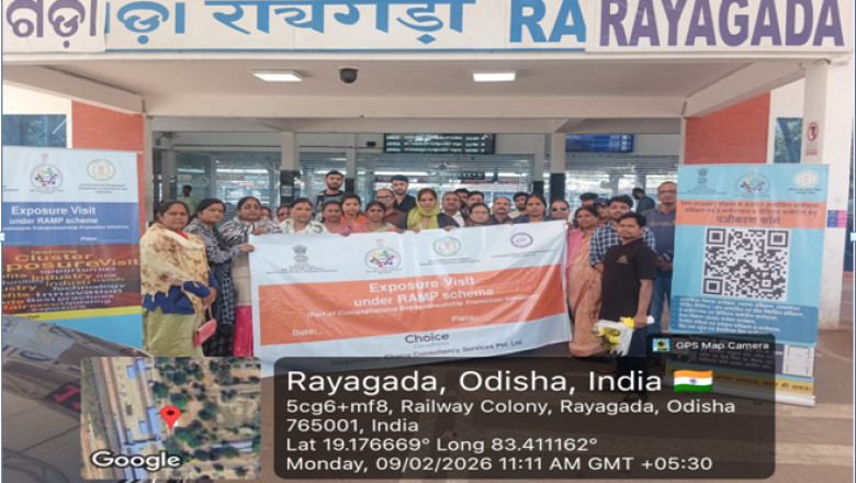 रैंपयोजना अंतर्गत रायपुर, दुर्ग, खैरागढ़ छुईखदान-गंडई जिले के उद्यमियों  केलिए एम्.आई.टी.एस., मेगा फूड पार्क, रायगढ़ा में दो दिवसीय एक्सपोज़र विजिट का आयोजन...