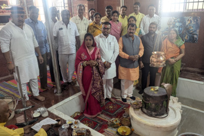 महाशिवरात्रि पर महामाया मंदिर पाटन में सांसद विजय बघेल ने की विशेष पूजा-अर्चना....