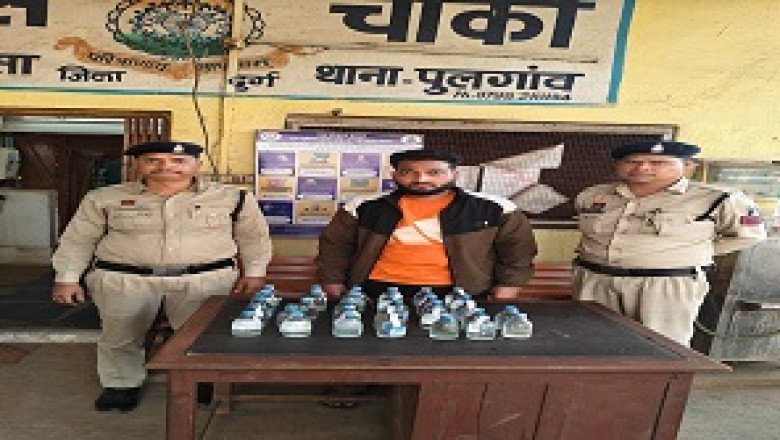 अवैध रूप से देशी शराब बिक्री करते एक आरोपी गिरफ्तार...