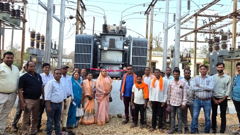 जनपद पंचायत अध्यक्ष ने किया पावर ट्रांसफार्मर का लोकार्पण, क्षेत्रवासियों को मिलेगी राहत