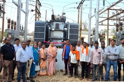 जनपद पंचायत अध्यक्ष ने किया पावर ट्रांसफार्मर का लोकार्पण, क्षेत्रवासियों को मिलेगी राहत
