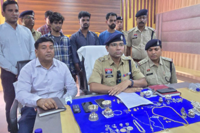 राजनांदगांव पुलिस की बड़ी कार्रवाई: अंतर्राज्यीय चोर गिरोह का भंडाफोड़