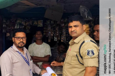 देवभोग में तंबाकू नियंत्रण अभियान: 68 प्रकरणों में कार्रवाई, 3 हजार रुपए जुर्माना वसूला