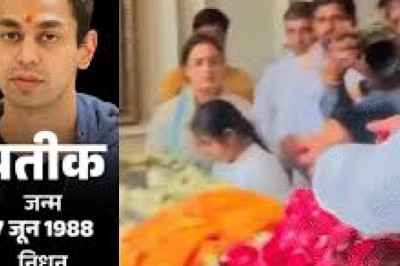 अखिलेश यादव के भाई की अंतिम यात्रा कुछ देर में:वाहन पर प्रतीक की पेट्स के साथ फोटो; अपर्णा रातभर शव के पास बैठी रहीं