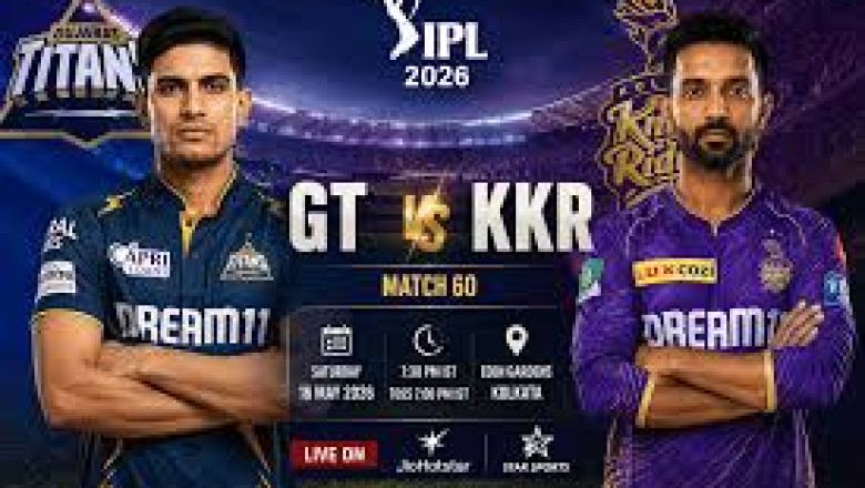 IPL में आज कोलकाता Vs गुजरात:प्लेऑफ की रेस में बने रहने के लिए KKR को जीत जरूरी; GT की नजरें टॉप-2 पर