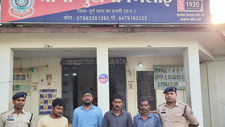 पुरानी भिलाई पुलिस का बड़ा खुलासा: 3.22 करोड़ का चोरी का लोहा और भारी वाहन जब्त