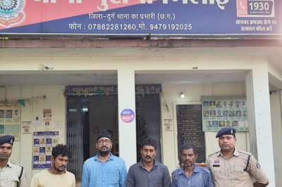 पुरानी भिलाई पुलिस का बड़ा खुलासा: 3.22 करोड़ का चोरी का लोहा और भारी वाहन जब्त