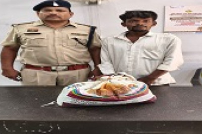 डीडी नगर पुलिस की बड़ी कार्रवाई, 2.580 किलो गांजा सहित आरोपी गिरफ्तार