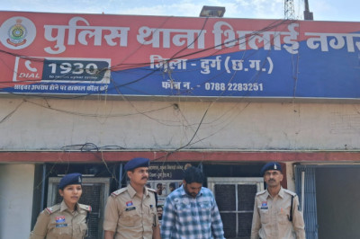 भिलाई में दीवार की पुताई पर बवाल: हमला करने वाला आरोपी न्यायिक रिमांड पर