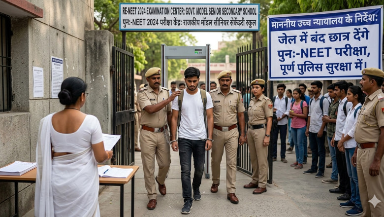 जेल में बंद छात्र भी देगा री-NEET परीक्षा, हाईकोर्ट ने पुलिस सुरक्षा के दिए निर्देश