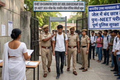 जेल में बंद छात्र भी देगा री-NEET परीक्षा, हाईकोर्ट ने पुलिस सुरक्षा के दिए निर्देश