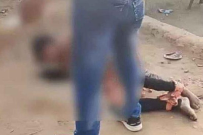 महिला से बर्बरता का मामला: हाथ-पैर बांधकर पीटा, चेहरे पर कालिख पोती