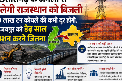 छत्तीसगढ़ के कोयले से रोशन होगा राजस्थान, 90 लाख टन की कमी होगी दूर