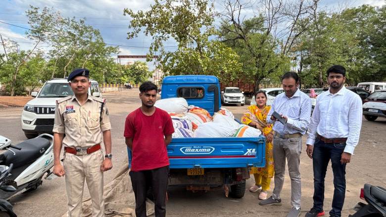 सोसायटी के चावल का अवैध परिवहन करने वाले आरोपी को सुपेला पुलिस ने वाहन सहित पकड़ा, खाद्य विभाग के साथ वैधानिक कार्यवाही जारी