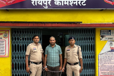 रायपुर का आदतन बदमाश विकास शुक्ला गिरफ्तार, कोर्ट से फरार होने पर भी दर्ज हुआ केस