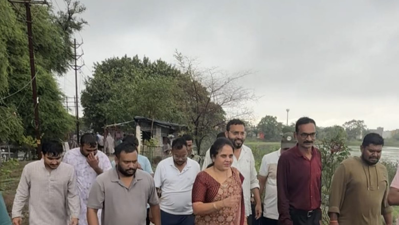 रायपुर में जलभराव पर एक्शन मोड में महापौर, 24 घंटे पंप चलाने के निर्देश