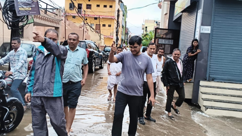 रायपुर में जलभराव पर निगम आयुक्त सख्त, नालों से अवैध कब्जे हटाने के निर्देश