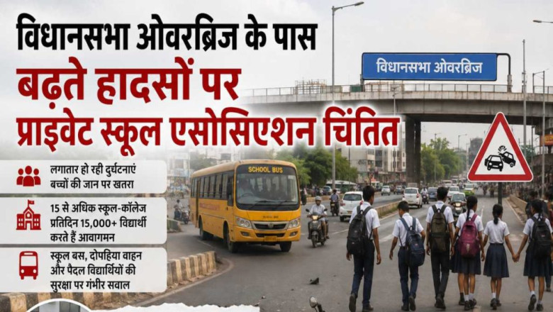 रायपुर विधानसभा ओवरब्रिज पर बढ़ते हादसों से चिंता, प्राइवेट स्कूल एसोसिएशन ने कलेक्टर को सौंपा ज्ञापन...