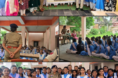 रायपुर में ‘संवाद से समाधान’ कार्यक्रम, 98 विद्यार्थियों को महिला सुरक्षा और साइबर अपराध से बचाव की दी जानकारी