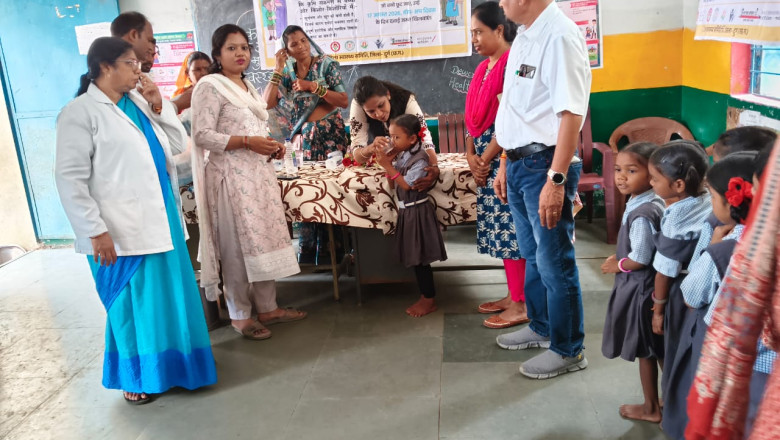 दुर्ग में राष्ट्रीय कृमि मुक्ति अभियान का शुभारंभ, छूटे बच्चों को 17 अगस्त को मिलेगी दवा...