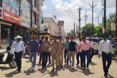 दुर्ग में सड़क पर अवरोध करने वालों पर कार्रवाई, BNS धारा 152 के तहत 9 के विरुद्ध केस