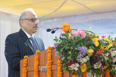 "मुख्य न्यायाधिपति श्री रमेश सिन्हा ने दुर्ग में नवीन न्यायालय भवन के निर्माण हेतु किया भूमिपूजन, न्यायिक अधोसंरचना के सुदृढ़ीकरण के साथ डिजिटल न्याय एवं सामुदायिक मध्यस्थता को मिला नया आयाम"