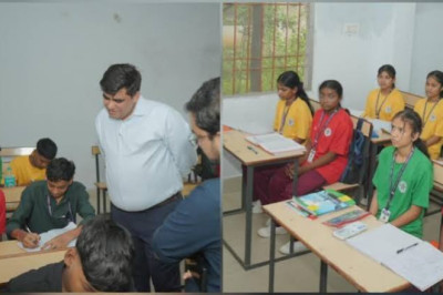 शिक्षक दिवस पर कलेक्टर बने शिक्षक, बच्चों को पढ़ाया सफलता का मंत्र; 8 गैरहाजिर शिक्षकों को नोटिस