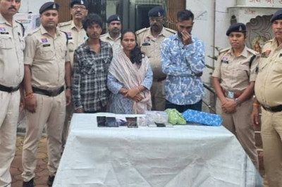 भिलाई में हेरोइन तस्करी पर बड़ा एक्शन: जसबीर कौर समेत 3 गिरफ्तार, 70.460 ग्राम हेरोइन और 29.22 लाख का सामान जब्त